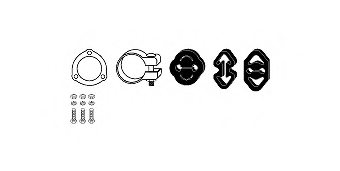 HJS 82 18 7361 Mounting Kit, exhaust system